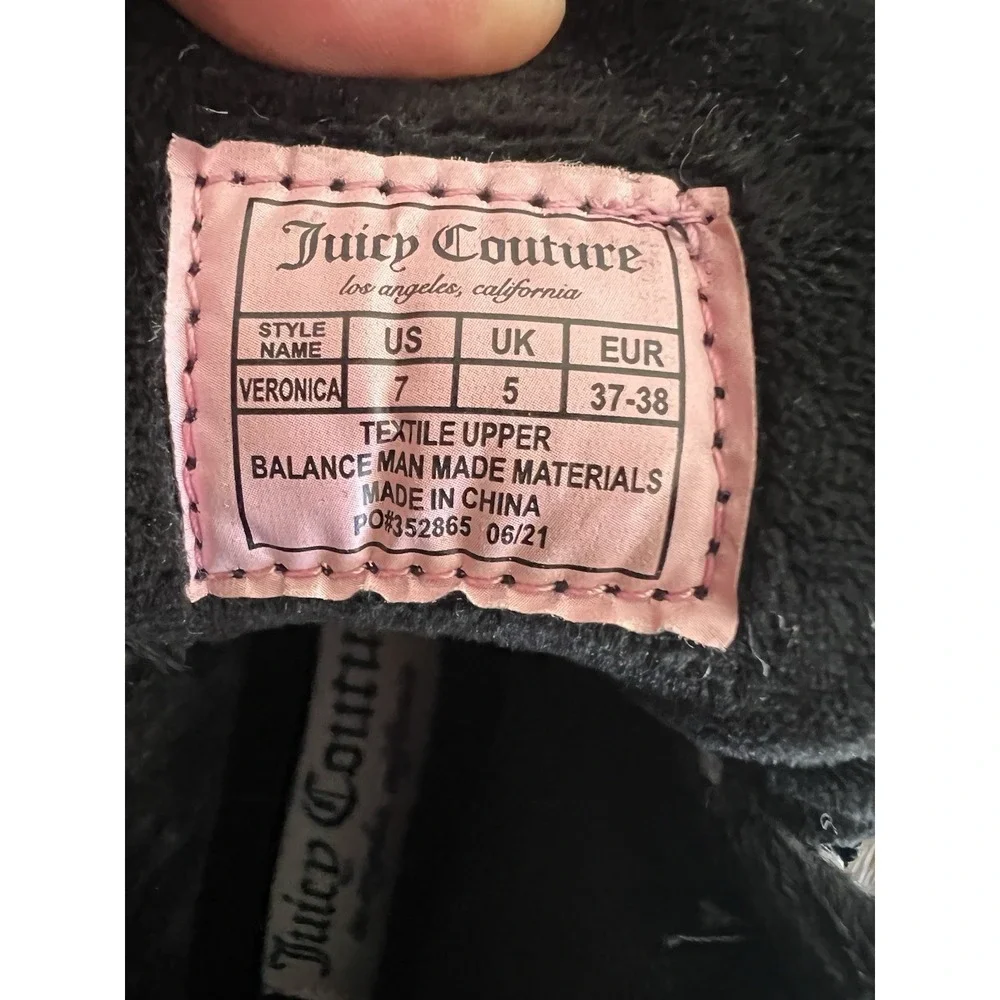 Juicy Couture Veronica Black Winter Platform Puffer Boots Sz  7
